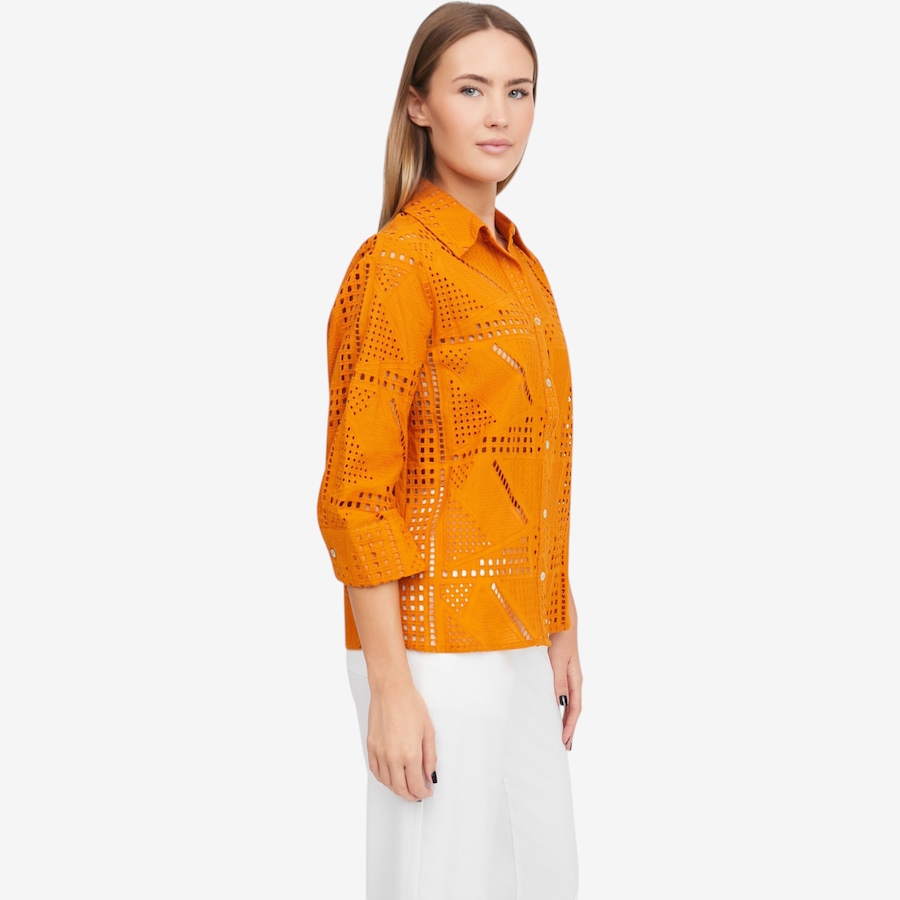 Image 119711_ALTMORE2.jpg, Product 119-711 / Price $84.88, Wynne Style Pointelle Patchwork Shirt from Wynnelayers on TSC.ca's Fashion department