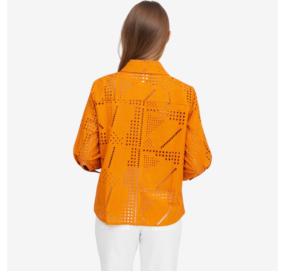 Image 119711_ALTMORE3.jpg, Product 119-711 / Price $139.00, Wynne Style Pointelle Patchwork Shirt from Wynnelayers on TSC.ca's Fashion department