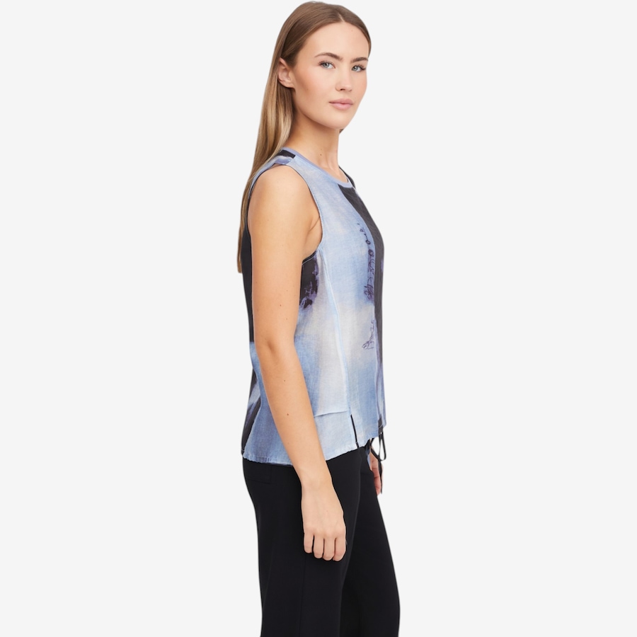 Image 119713_ALTMORE2.jpg, Product 119-713 / Price $59.88, Wynne Style Printed Sleeveless Top With Gathered Hem from Wynnelayers on TSC.ca's Fashion department