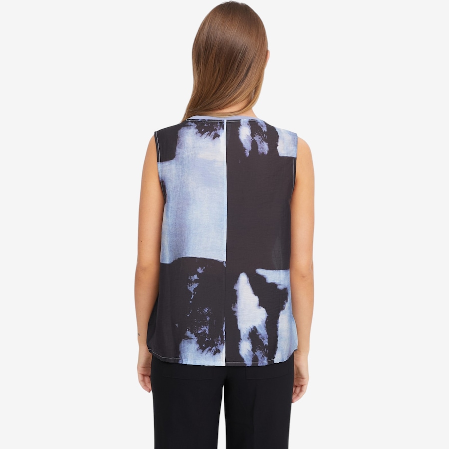 Image 119713_ALTMORE3.jpg, Product 119-713 / Price $59.88, Wynne Style Printed Sleeveless Top With Gathered Hem from Wynnelayers on TSC.ca's Fashion department