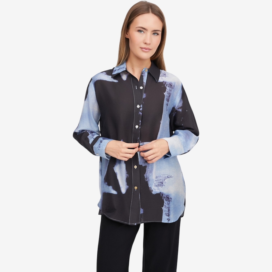 Image 119714_BLCO.jpg, Product 119-714 / Price $74.88, Wynne Style Printed Shirt from Wynnelayers on TSC.ca's Fashion department