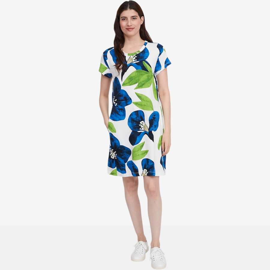 Image 119721_BLF.jpg, Product 119-721 / Price $74.88, Orange Fashion Village Bamboo French Terry Printed Dress from Orange Fashion Village on TSC.ca's Fashion department