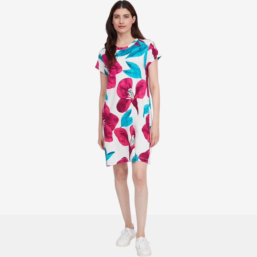 Image 119721_FHSFL.jpg, Product 119-721 / Price $74.88, Orange Fashion Village Bamboo French Terry Printed Dress from Orange Fashion Village on TSC.ca's Fashion department