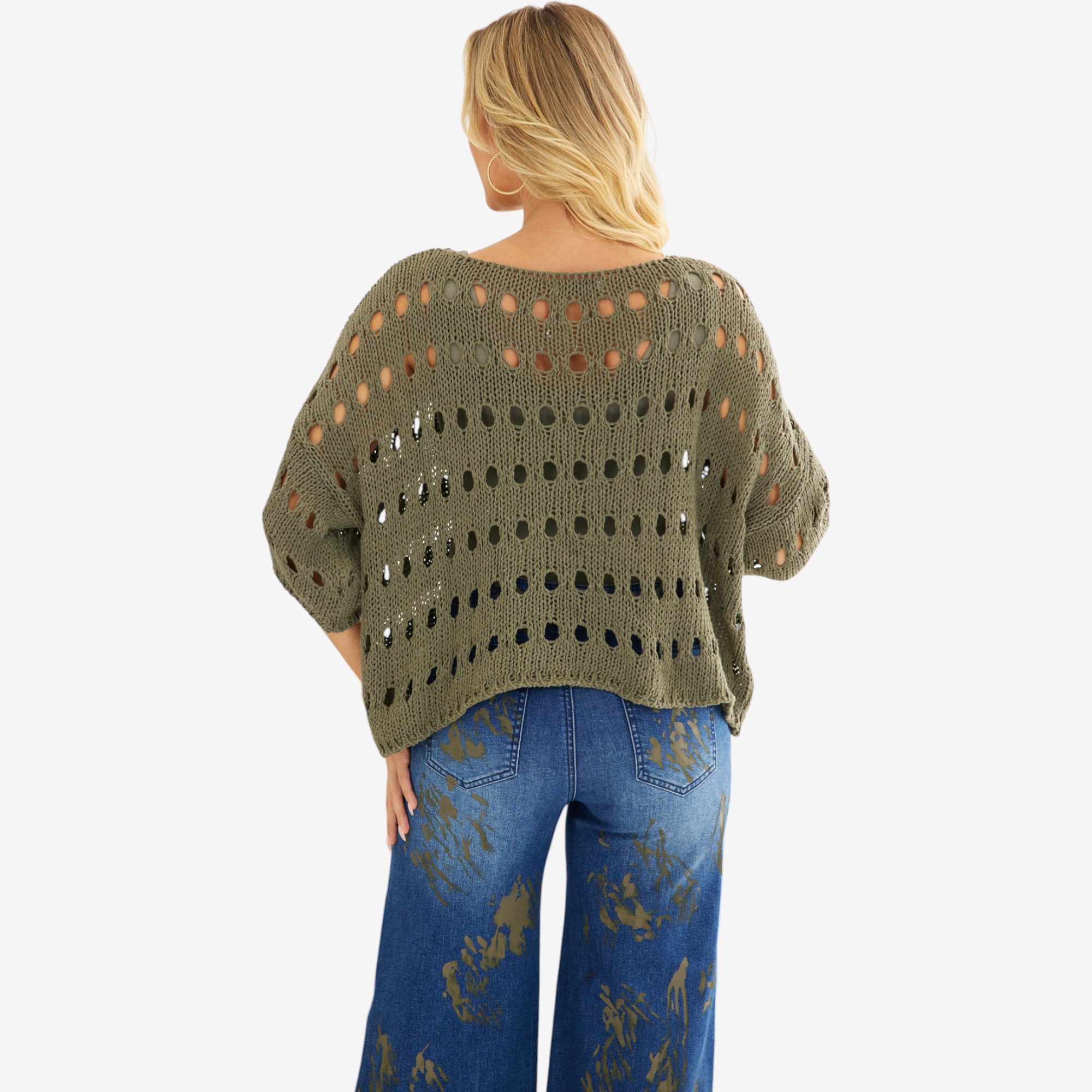 Orange Fashion Village Talula's Oval Crochet Top - TSC.ca