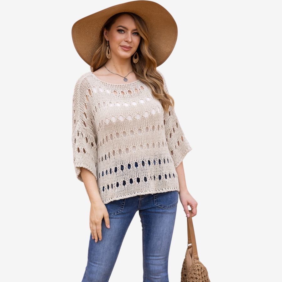 Image 119726_ALTMORE4.jpg, Product 119-726 / Price $34.33, Orange Fashion Village Talula's Oval Crochet Top from Orange Fashion Village on TSC.ca's Fashion department