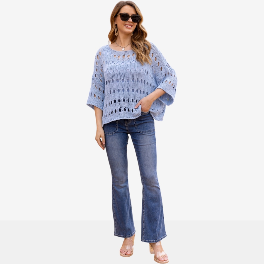 Image 119726_ALTMORE5.jpg, Product 119-726 / Price $34.33, Orange Fashion Village Talula's Oval Crochet Top from Orange Fashion Village on TSC.ca's Fashion department