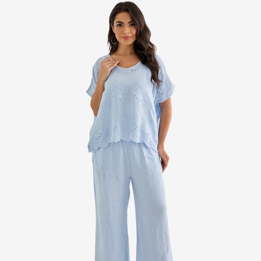 Image 119730_ALTMORE1.jpg, Product 119-730 / Price $74.88, Orange Fashion Village Lula's Eyelet Blouse from Orange Fashion Village on TSC.ca's Fashion department