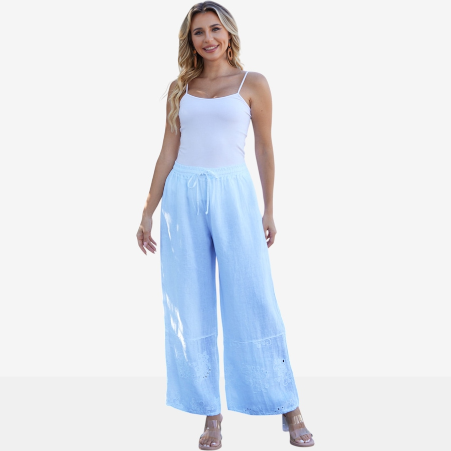 Image 119731_PWB.jpg, Product 119-731 / Price $89.88, Orange Fashion Village Lula Eyelet Pant from Orange Fashion Village on TSC.ca's Fashion department