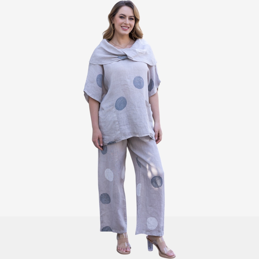 Image 119732_BGE.jpg, Product 119-732 / Price $79.88, Orange Fashion Village Ella's Pokla Dot Top from Orange Fashion Village on TSC.ca's Fashion department