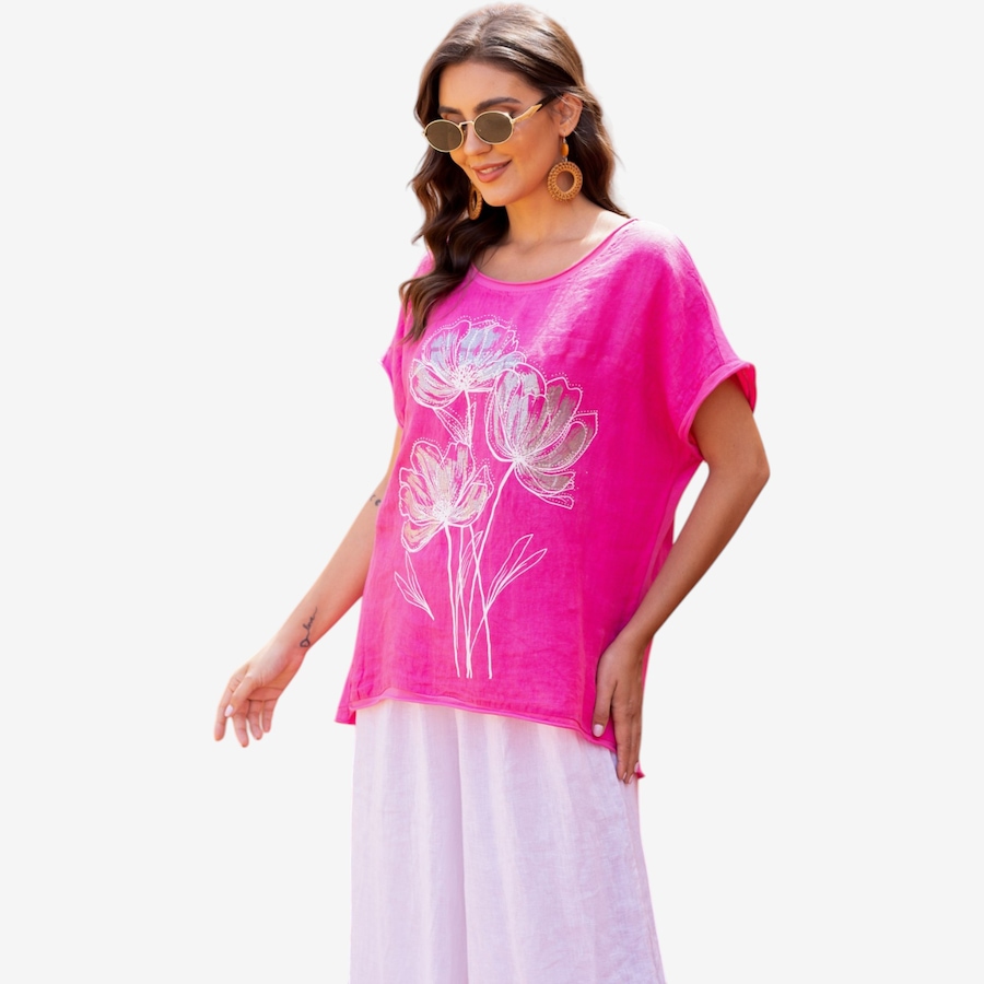 Image 119735_ALTMORE2.jpg, Product 119-735 / Price $74.88, Orange Fashion Village Shining Flower Top from Orange Fashion Village on TSC.ca's Fashion department