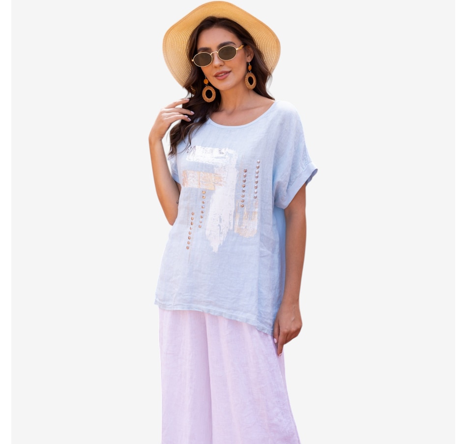 Image 119736_ALTMORE3.jpg, Product 119-736 / Price $64.99, Orange Fashion Village Metallic Top from Orange Fashion Village on TSC.ca's Fashion department