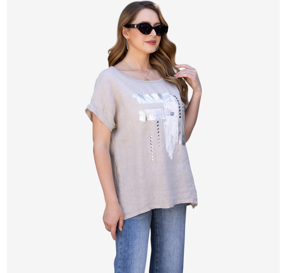 Image 119736_ALTMORE4.jpg, Product 119-736 / Price $64.99, Orange Fashion Village Metallic Top from Orange Fashion Village on TSC.ca's Fashion department