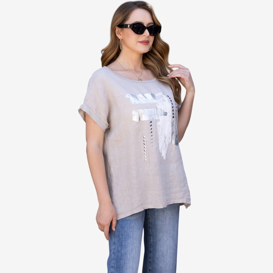 Image 119736_ALTMORE4.jpg, Product 119-736 / Price $74.88, Orange Fashion Village Metallic Top from Orange Fashion Village on TSC.ca's Fashion department
