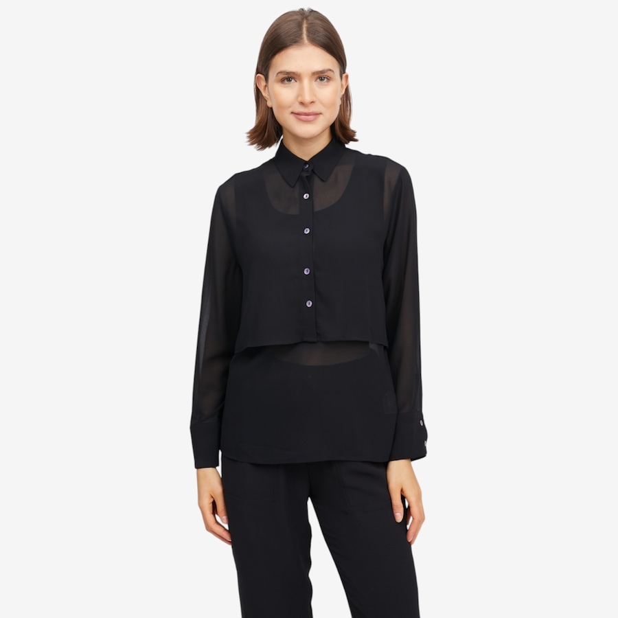 Image 119738_BLK.jpg, Product 119-738 / Price $64.88, Wynne Style Chiffon Shirt from Wynnelayers on TSC.ca's Fashion department