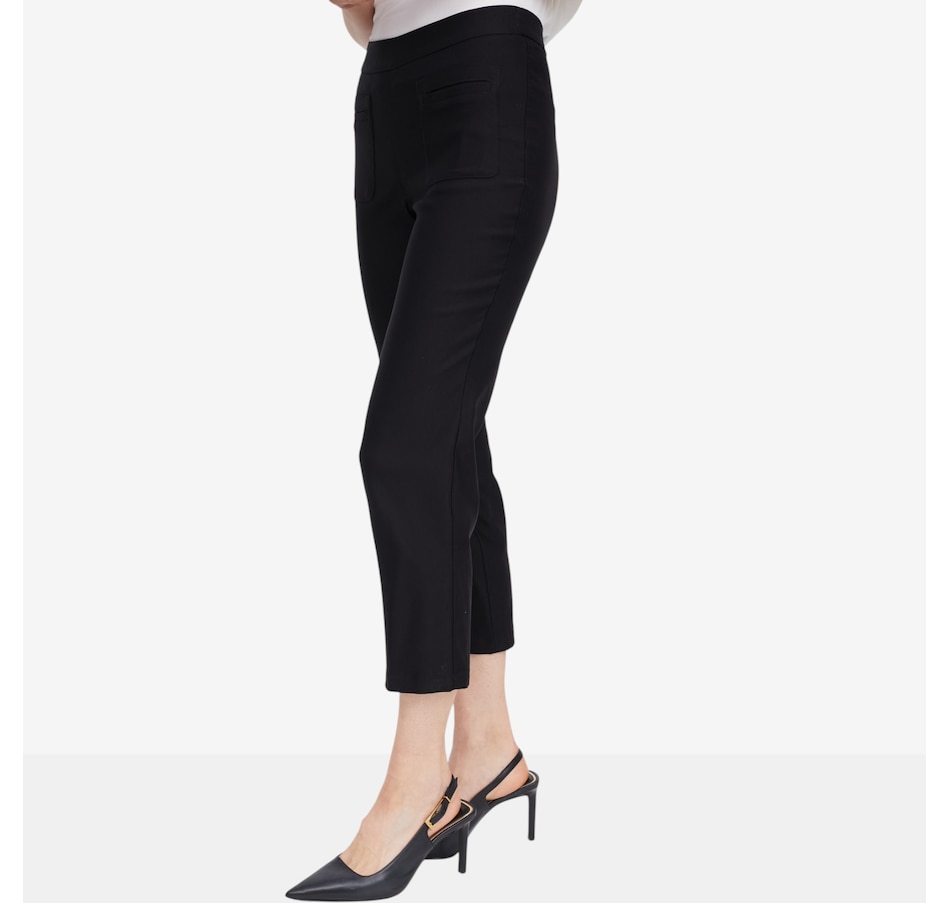 Image 119741_ALTMORE5.jpg, Product 119-741 / Price $89.99, Wynne Style Polished FlatterFIT Straight Leg Cropped Pant from Wynnelayers on TSC.ca's Fashion department