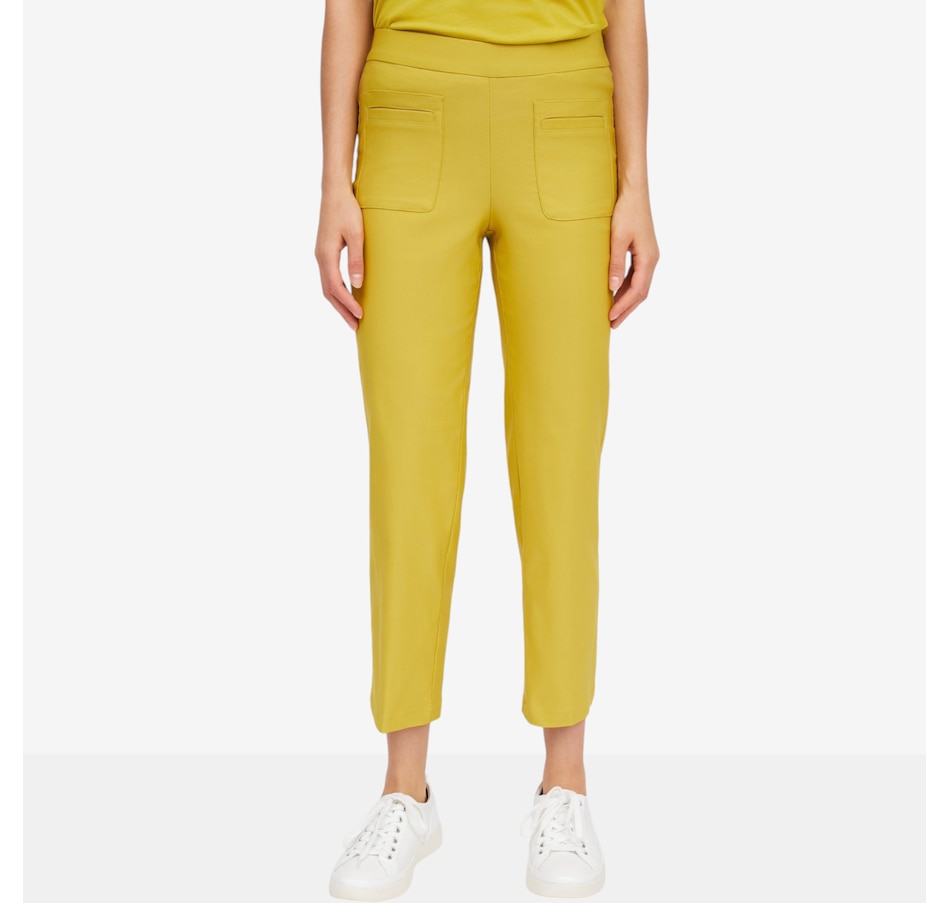 Image 119741_CTE.jpg, Product 119-741 / Price $89.99, Wynne Style Polished FlatterFIT Straight Leg Cropped Pant from Wynnelayers on TSC.ca's Fashion department
