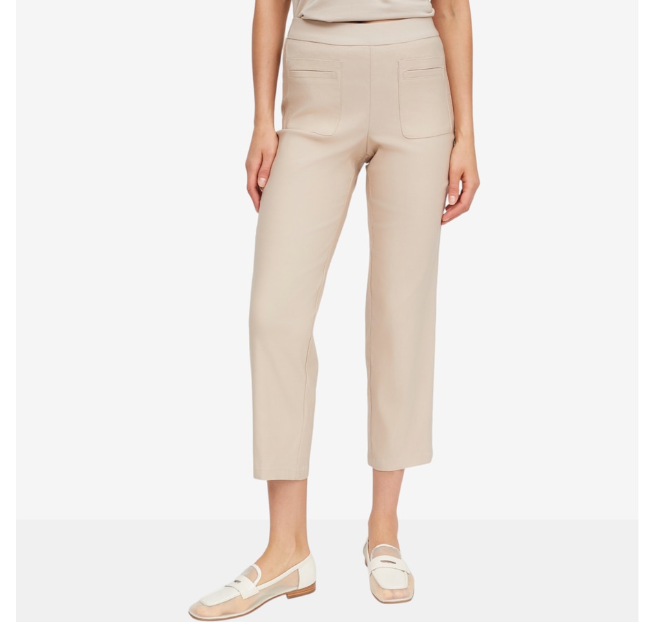 Image 119741_STSD.jpg, Product 119-741 / Price $89.99, Wynne Style Polished FlatterFIT Straight Leg Cropped Pant from Wynnelayers on TSC.ca's Fashion department