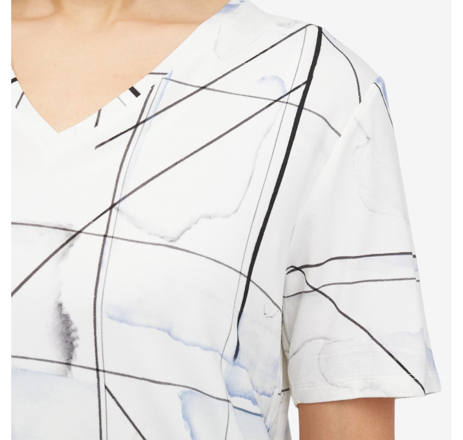Image 119746_ALTMORE1.jpg, Product 119-746 / Price $59.99, Wynne Style Viscose Span V-Neck Tee from Wynnelayers on TSC.ca's Fashion department