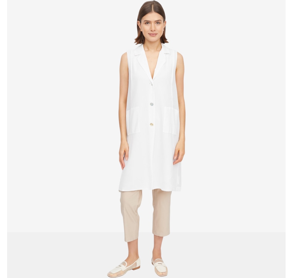 Image 119747_ALTMORE3.jpg, Product 119-747 / Price $119.99, Wynne Style Long Chiffon Vest from Wynnelayers on TSC.ca's Fashion department