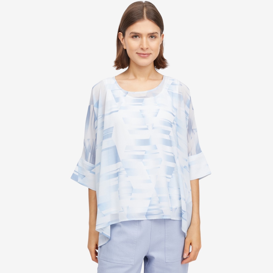 Image 119748_BLCO.jpg, Product 119-748 / Price $74.88, Wynne Style Chiffon Poncho from Wynnelayers on TSC.ca's Fashion department