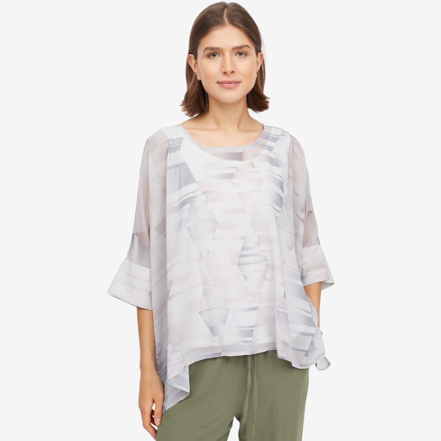 Image 119748_NEUTC.jpg, Product 119-748 / Price $74.88, Wynne Style Chiffon Poncho from Wynnelayers on TSC.ca's Fashion department