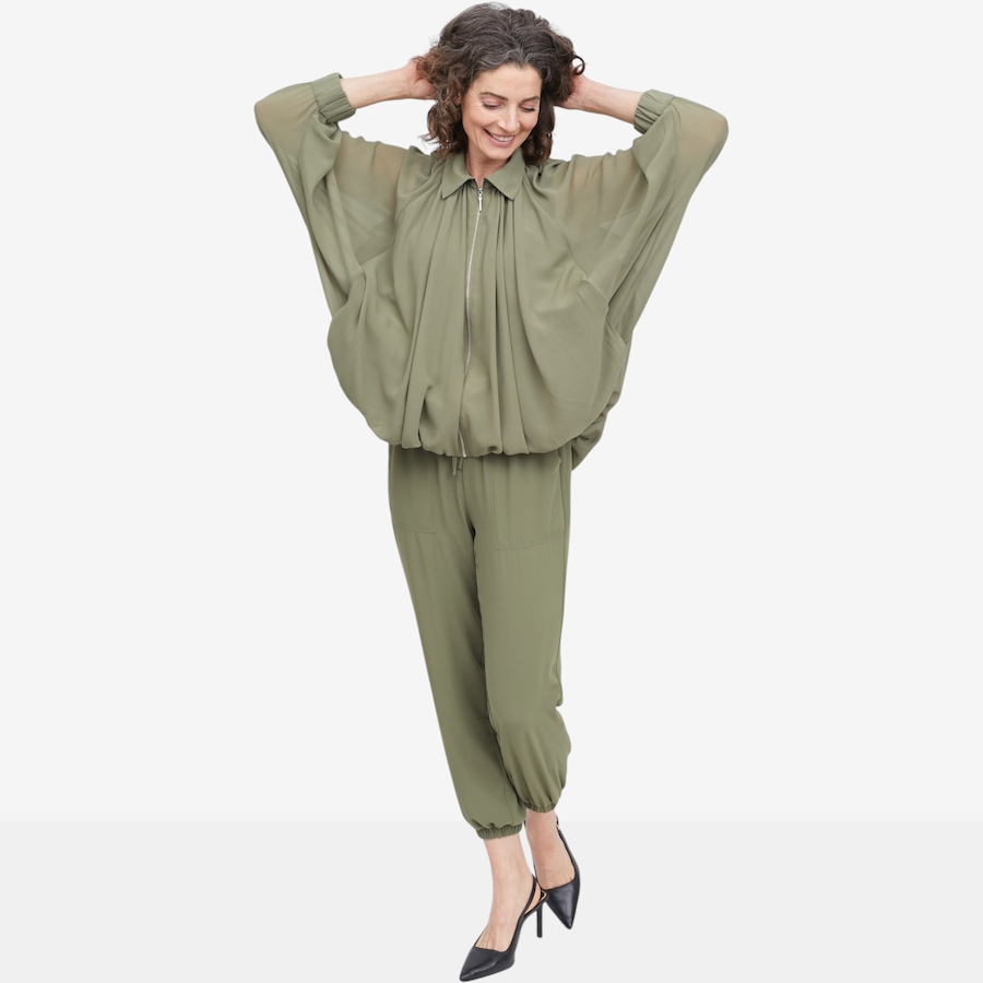 Image 119750_ALTMORE3.jpg, Product 119-750 / Price $64.88, Wynne Style Chiffon Blouson Jacket from Wynnelayers on TSC.ca's Fashion department