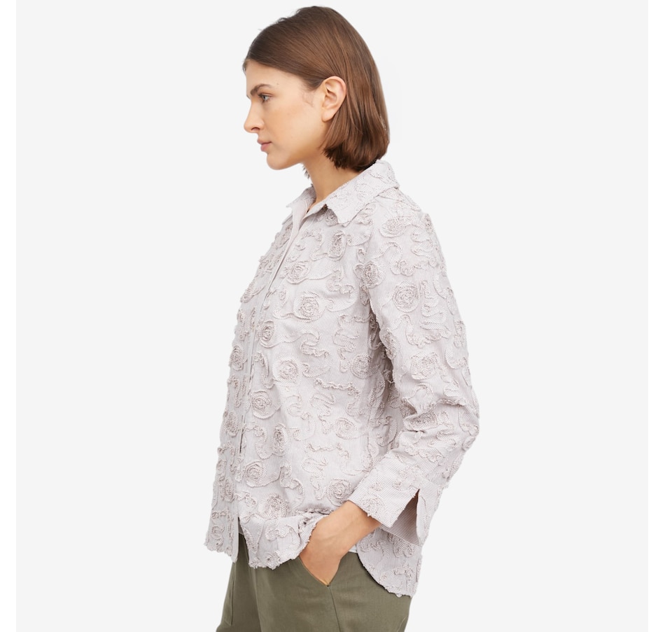 Image 119751_ALTMORE2.jpg, Product 119-751 / Price $99.99, Wynne Style Novelty Yarn Dye Summer Shirt from Wynnelayers on TSC.ca's Fashion department