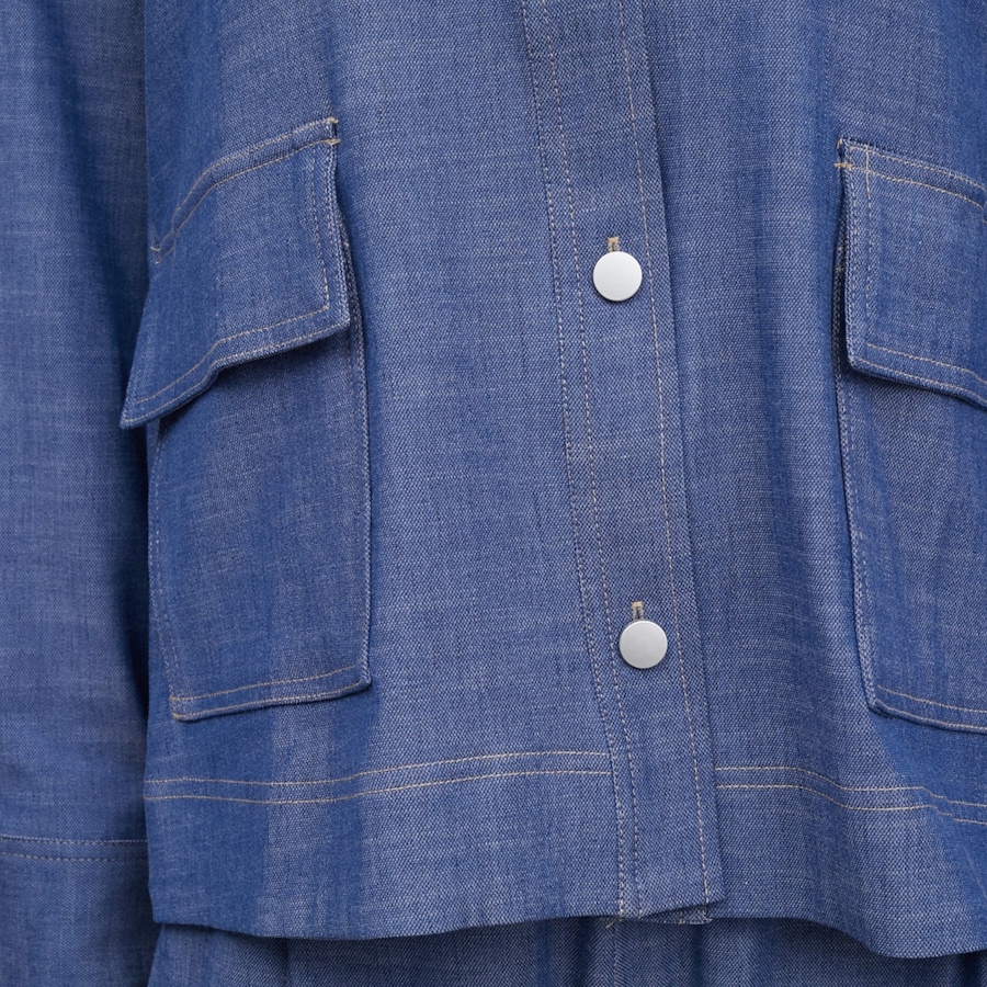 Image 119753_ALTMORE3.jpg, Product 119-753 / Price $69.88, Wynne Style Pique Chambray Shirt Jacket from Wynnelayers on TSC.ca's Fashion department