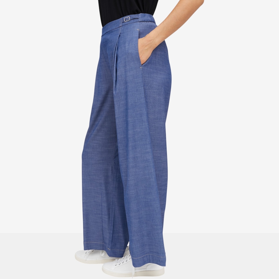 Image 119754_ALTMORE1.jpg, Product 119-754 / Price $59.88, Wynne Style Pique Chambray Pant from Wynnelayers on TSC.ca's Fashion department