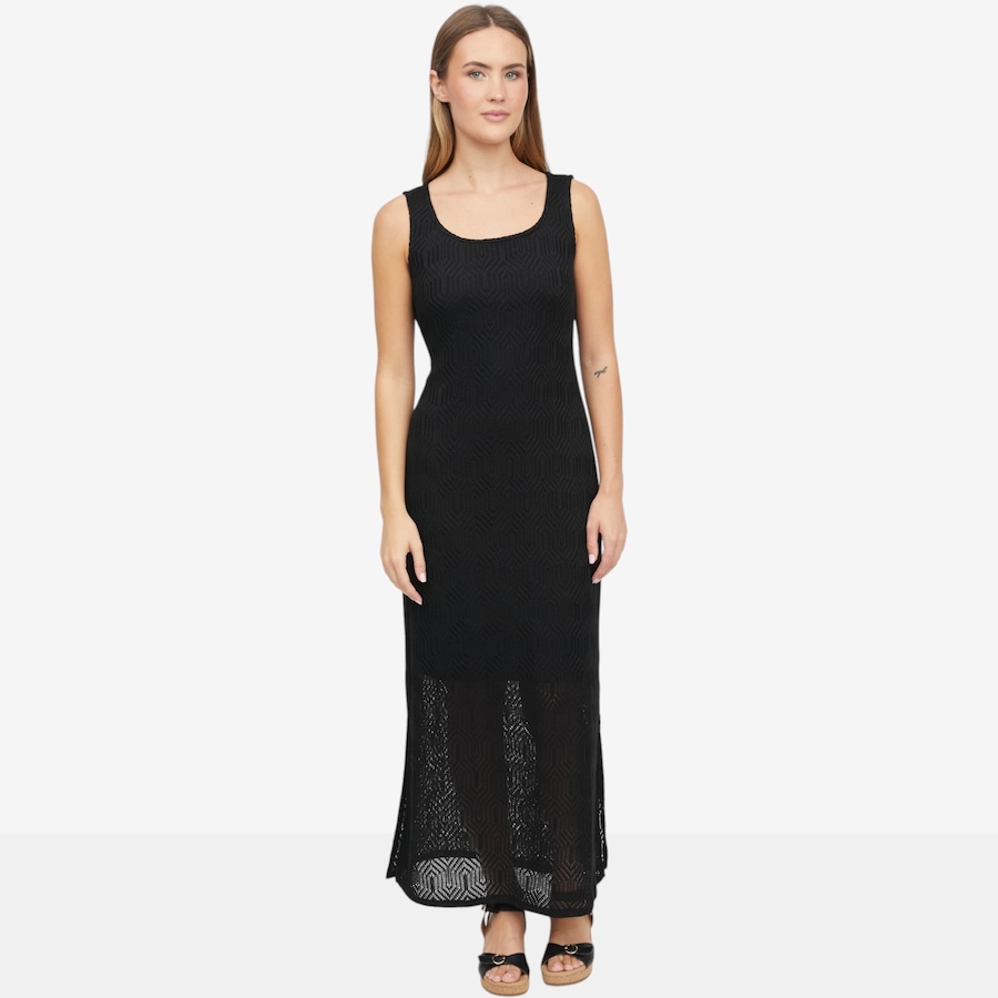 Image 119758_BLK.jpg, Product 119-758 / Price $62.99, Nina Leonard Scoop Neck Sleeveless Maxi Dress from Nina Leonard on TSC.ca's Fashion department
