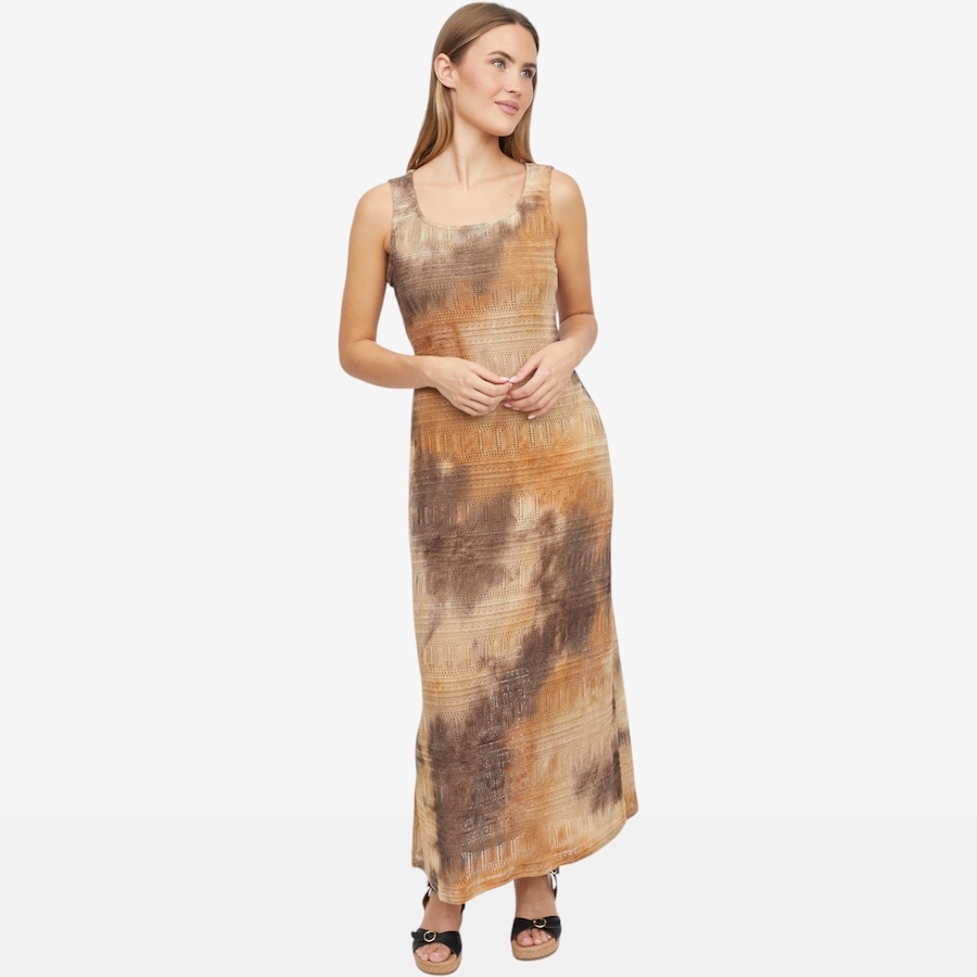 Image 119758_COCSD.jpg, Product 119-758 / Price $62.99, Nina Leonard Scoop Neck Sleeveless Maxi Dress from Nina Leonard on TSC.ca's Fashion department