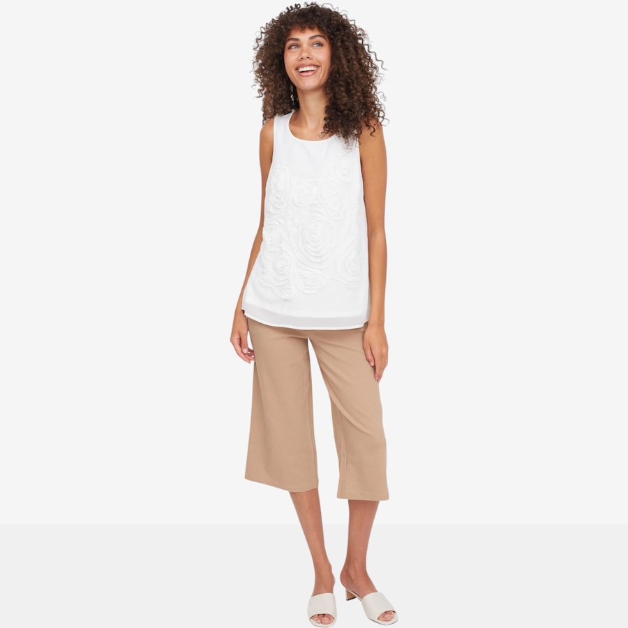 Image 119775_ALTMORE3.jpg, Product 119-775 / Price $39.88, Nina Leonard Elastic Waist Pull-On Millennium Culotte Pant from Nina Leonard on TSC.ca's Fashion department