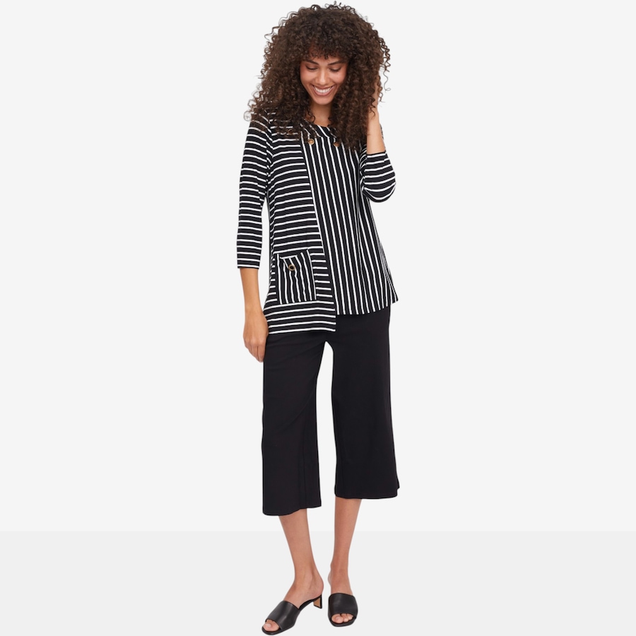 Image 119775_ALTMORE5.jpg, Product 119-775 / Price $39.88, Nina Leonard Elastic Waist Pull-On Millennium Culotte Pant from Nina Leonard on TSC.ca's Fashion department