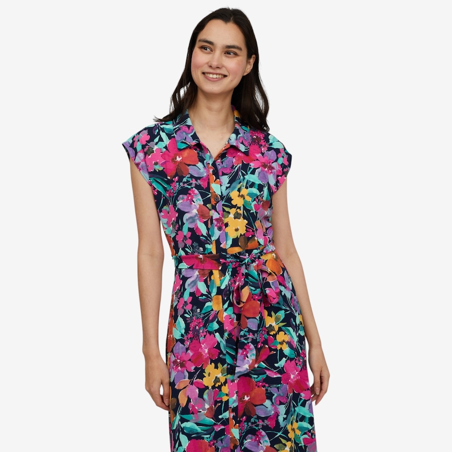 Image 119788_ALTMORE1.jpg, Product 119-788 / Price $49.99, Nina Leonard Cap Sleeve Collared High Low Dress from Nina Leonard on TSC.ca's Fashion department
