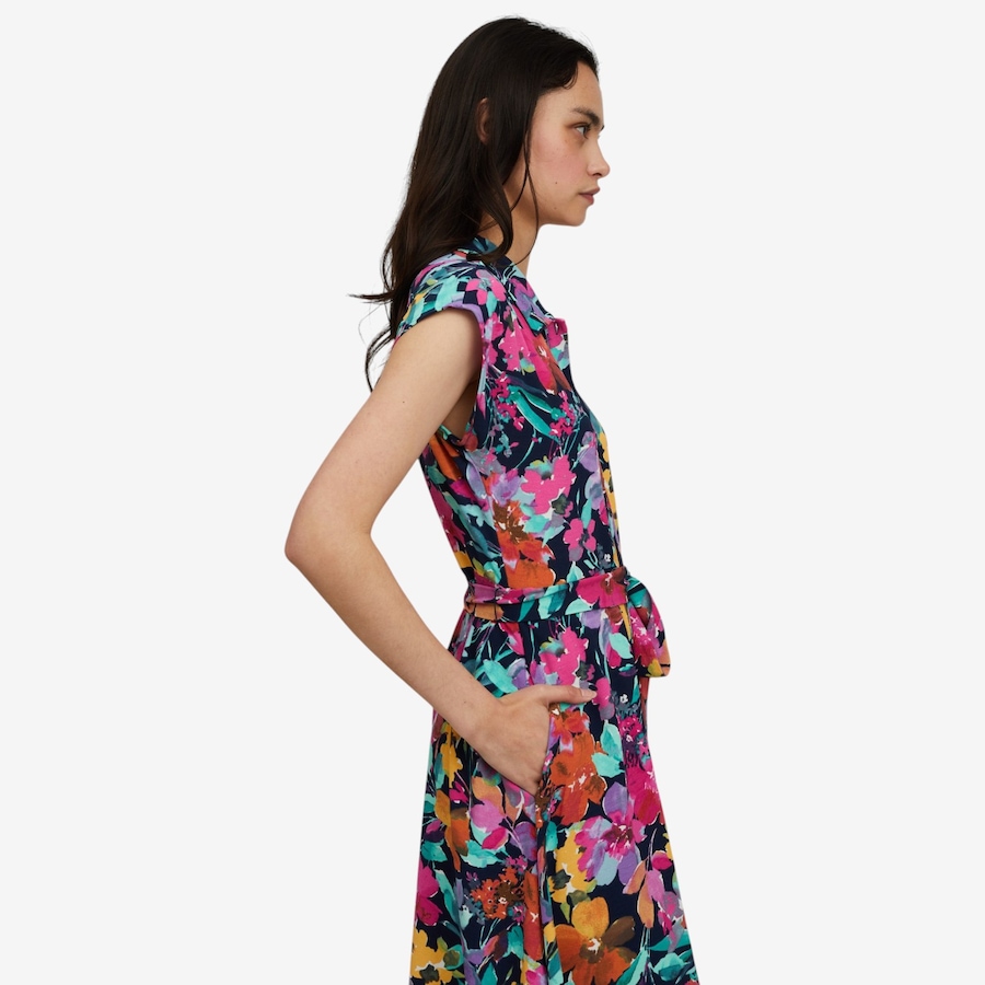 Image 119788_ALTMORE2.jpg, Product 119-788 / Price $49.99, Nina Leonard Cap Sleeve Collared High Low Dress from Nina Leonard on TSC.ca's Fashion department