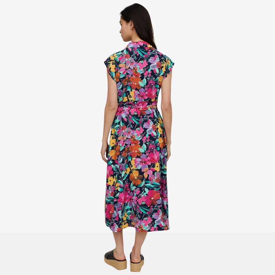 Image 119788_ALTMORE3.jpg, Product 119-788 / Price $49.99, Nina Leonard Cap Sleeve Collared High Low Dress from Nina Leonard on TSC.ca's Fashion department