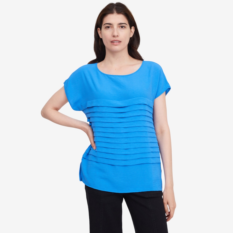 Image 119791_BLUSE.jpg, Product 119-791 / Price $59.99, Nina Leonard Textured Wave Top from Nina Leonard on TSC.ca's Fashion department