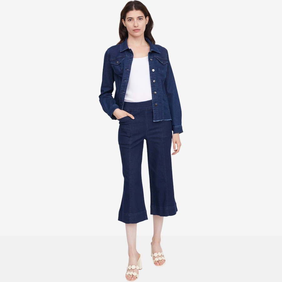 Image 119795_ALTMORE4.jpg, Product 119-795 / Price $69.99, Nina Leonard Stretch Denim Crop Jean from Nina Leonard on TSC.ca's Fashion department
