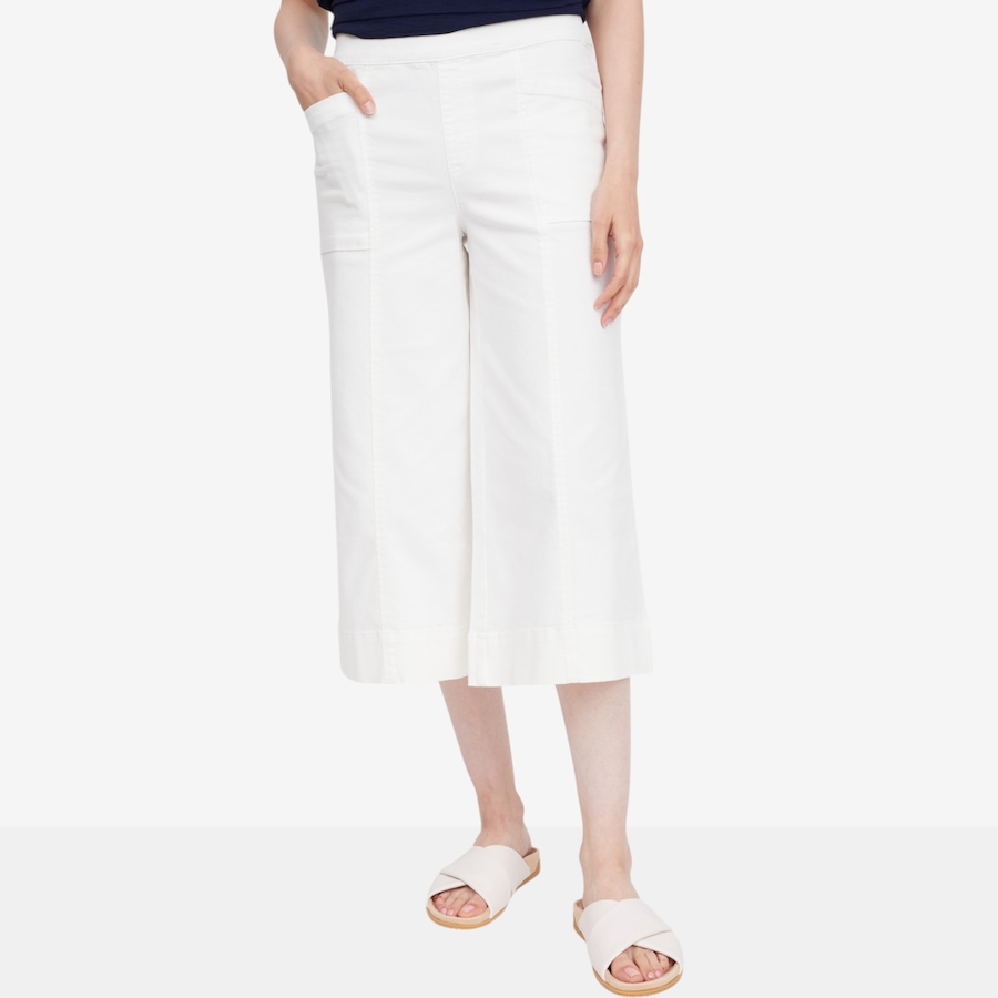 Image 119795_WHT.jpg, Product 119-795 / Price $69.99, Nina Leonard Stretch Denim Crop Jean from Nina Leonard on TSC.ca's Fashion department