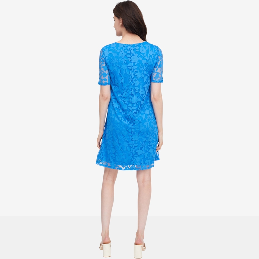 Image 119797_ALTMORE3.jpg, Product 119-797 / Price $39.99, Nina Leonard Elbow Sleeve Jewel Neck Trapeze Dress from Nina Leonard on TSC.ca's Fashion department