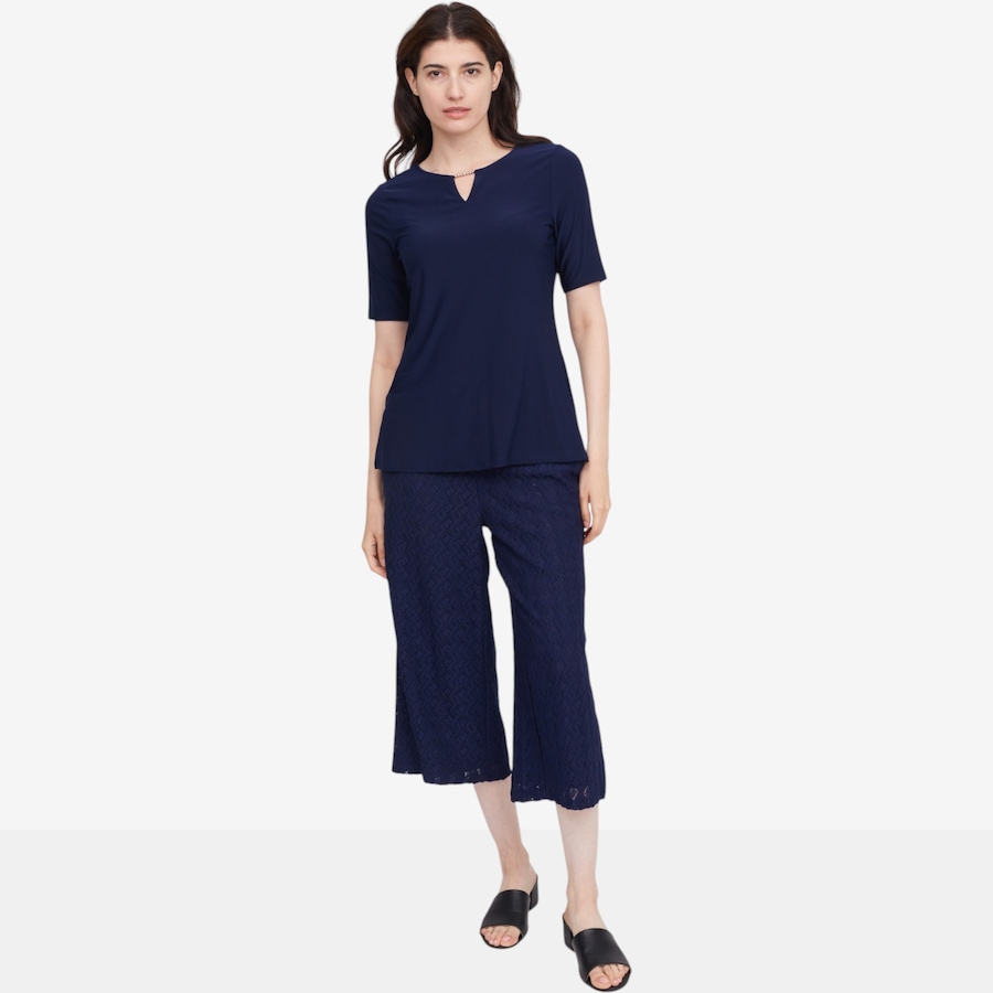 Image 119798_ALTMORE4.jpg, Product 119-798 / Price $54.99, Nina Leonard Elbow Sleeve Top from Nina Leonard on TSC.ca's Fashion department