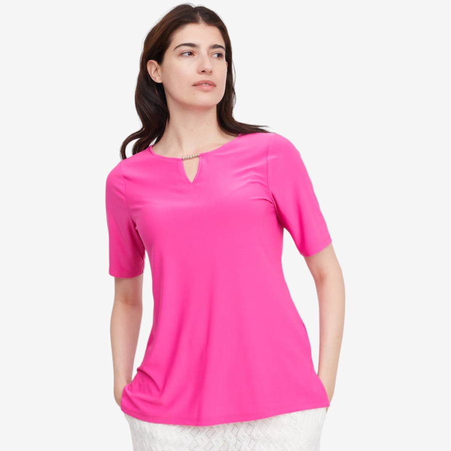 Image 119798_RESRE.jpg, Product 119-798 / Price $54.99, Nina Leonard Elbow Sleeve Top from Nina Leonard on TSC.ca's Fashion department