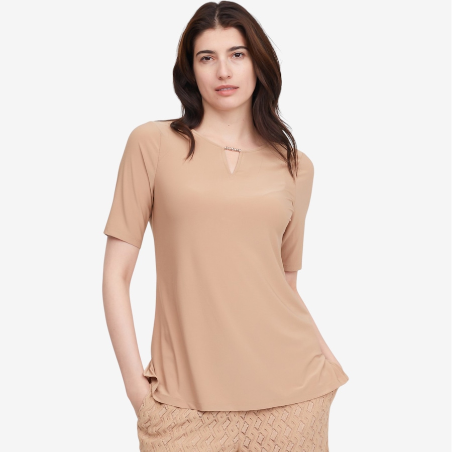 Image 119798_TN.jpg, Product 119-798 / Price $54.99, Nina Leonard Elbow Sleeve Top from Nina Leonard on TSC.ca's Fashion department