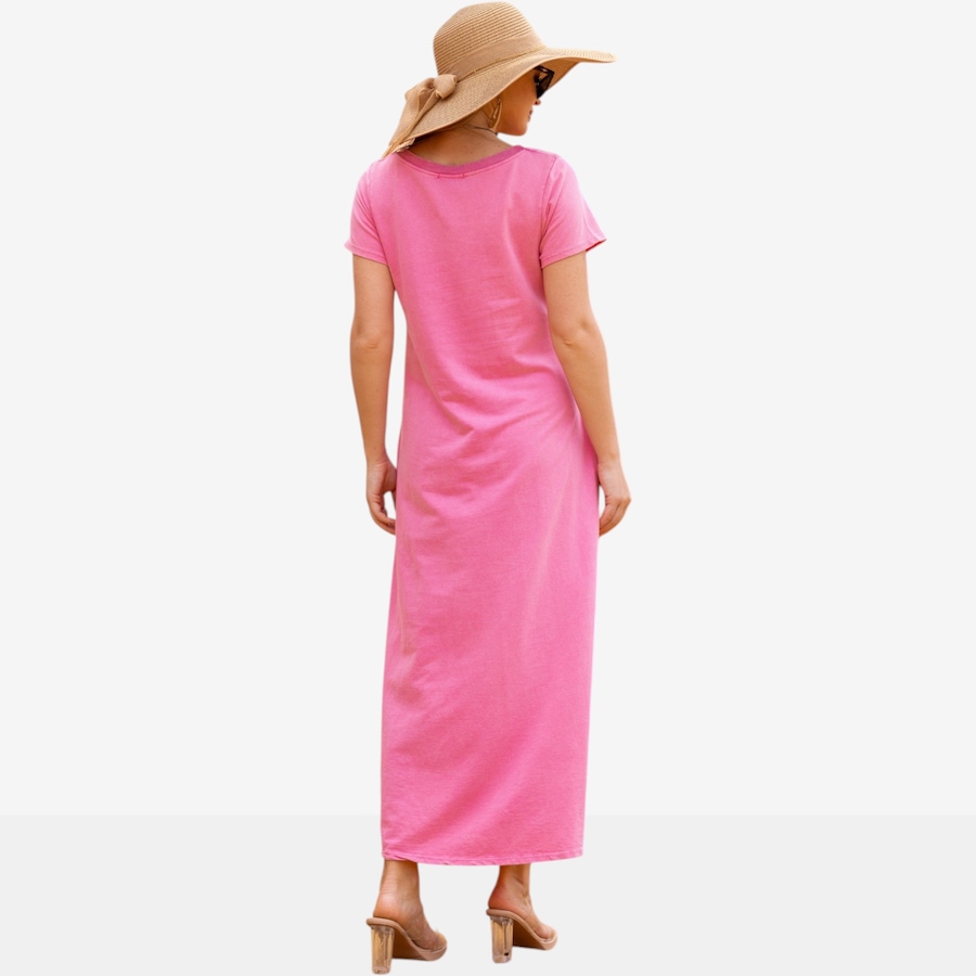 Image 119800_ALTMORE1.jpg, Product 119-800 / Price $109.99, Orange Fashion Village Short Sleeve Cotton Maxi Dress from Orange Fashion Village on TSC.ca's Fashion department
