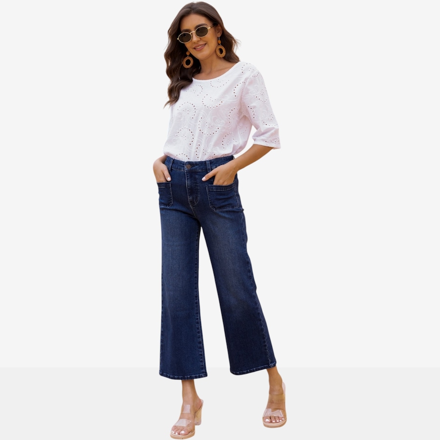 Image 119801_DKW.jpg, Product 119-801 / Price $129.99, Orange Fashion Village Nia Pocket Jeans from Orange Fashion Village on TSC.ca's Fashion department