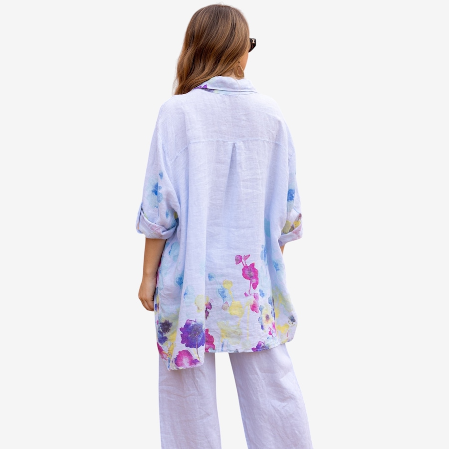 Image 119803_ALTMORE4.jpg, Product 119-803 / Price $129.99, Orange Fashion Village Seraphina's Watercolour Flower Button Top from Orange Fashion Village on TSC.ca's Fashion department