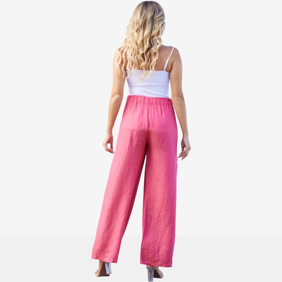 Image 119805_ALTMORE1.jpg, Product 119-805 / Price $99.99, Orange Fashion Village Lila's Bloom Stitch Pant from Orange Fashion Village on TSC.ca's Fashion department
