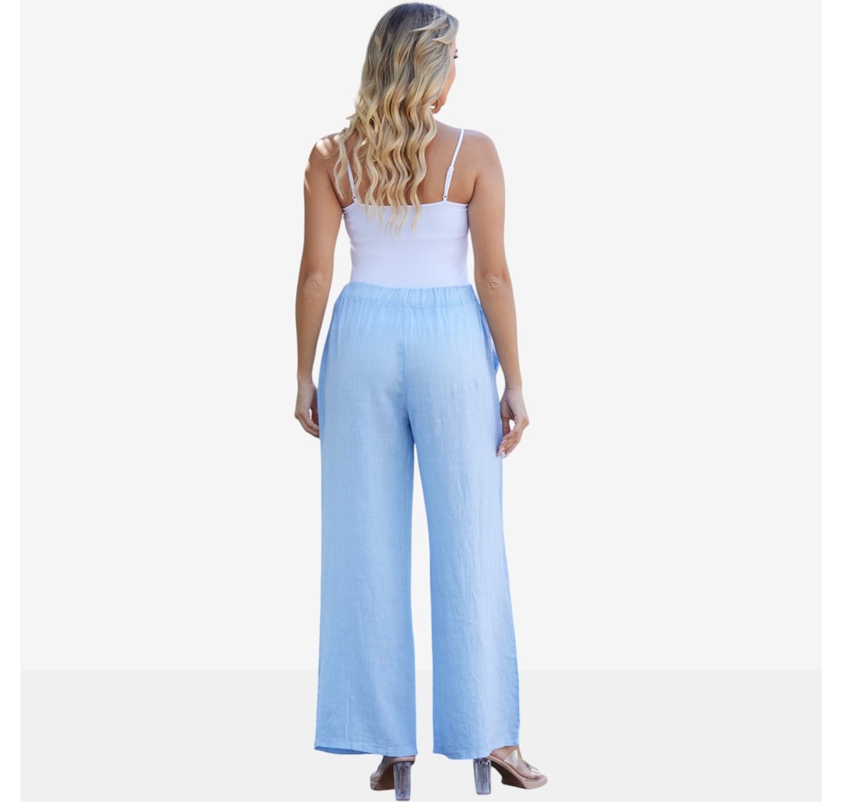 Image 119805_ALTMORE2.jpg, Product 119-805 / Price $94.99, Orange Fashion Village Lila's Bloom Stitch Pant from Orange Fashion Village on TSC.ca's Fashion department