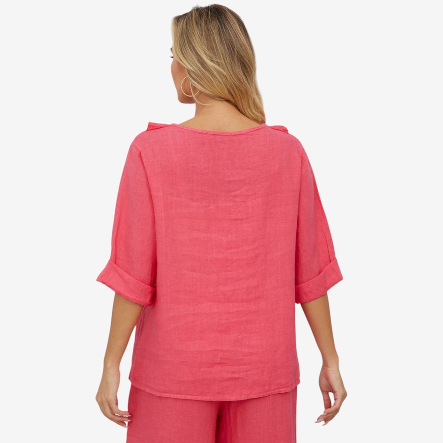 Image 119807_ALTMORE3.jpg, Product 119-807 / Price $99.99, Orange Fashion Village Juliet's Frill Top from Orange Fashion Village on TSC.ca's Fashion department