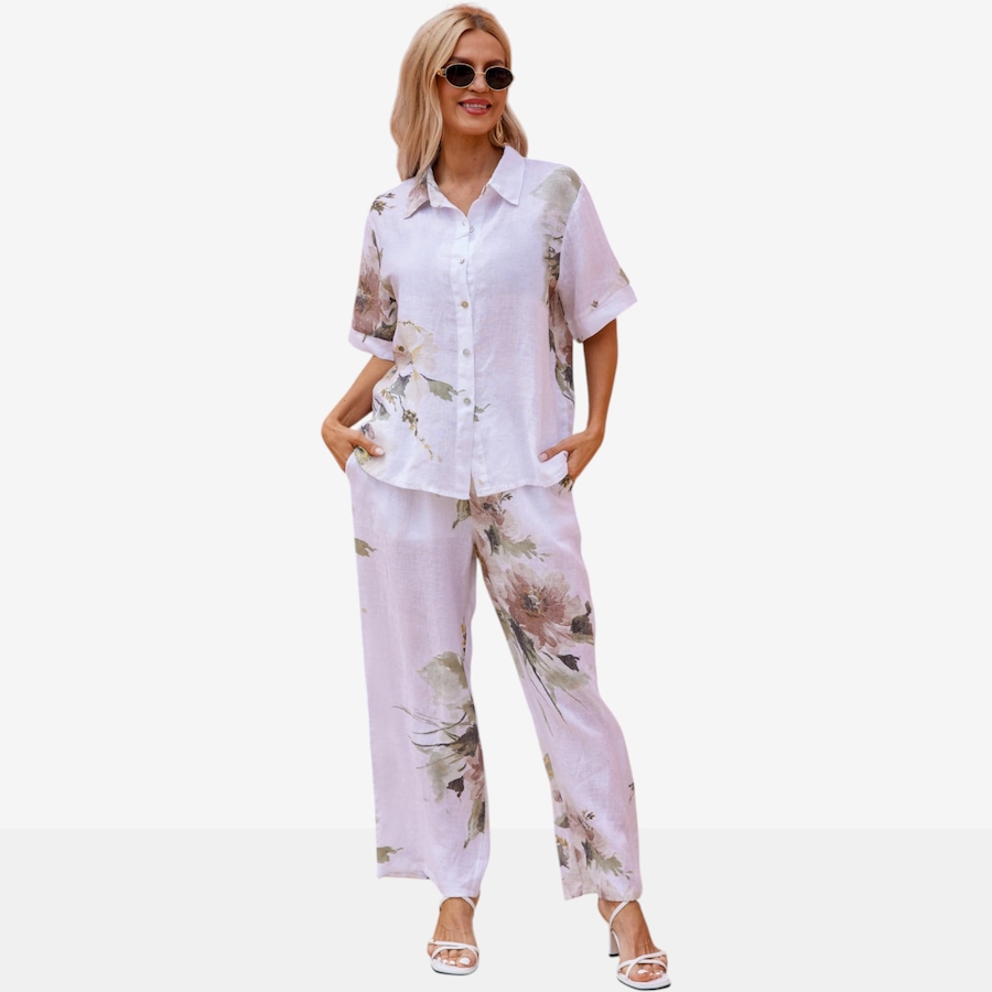 Image 119812_WHT.jpg, Product 119-812 / Price $119.99, Orange Fashion Village Flora's Graceful Top from Orange Fashion Village on TSC.ca's Fashion department